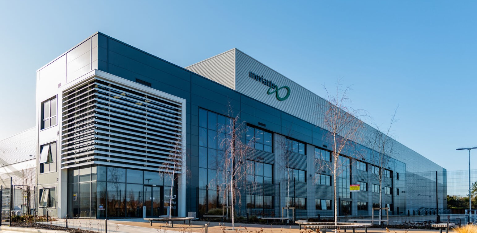 Movianto pharmaceutical warehouse in Cournon